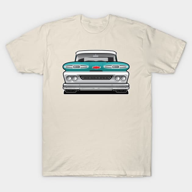 1961 Chevy Apache T-Shirt by RBDesigns